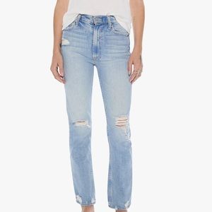 MOTHER jeans Size 26 high waisted rider skimp. Wash: confession